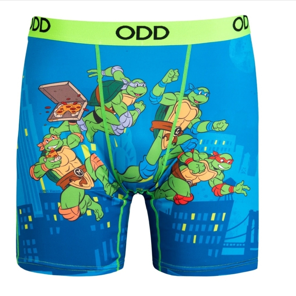 Teenage Mutant Ninja Turtles Odd Sox Boxer Briefs, Size XX-Large, New, TMNT, XXL